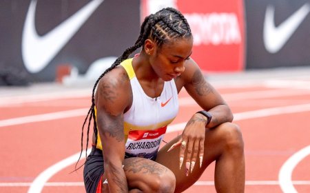 Sha'Carri Richardson's rough week ends with stunning 200-meter miss at US track and field championships