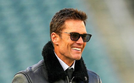 Tom Brady hints at playing football in his 50s after seeing impressive career stats