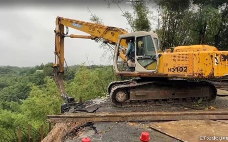 地層掏空危及民宅！　台南柳營1戶8口撤離水利局打鋼板樁穩坡