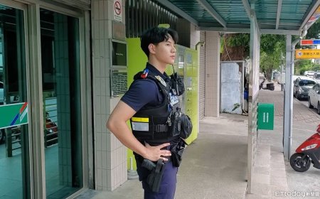 台東池上小擦撞遇上「最帥警察」　旅客：整趟行程最深刻亮點
