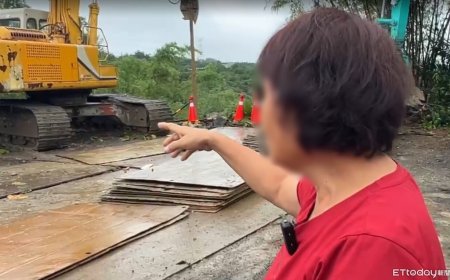 台南柳營民宅地基流失再度崩塌　災民哽咽拭淚：不知何去何從