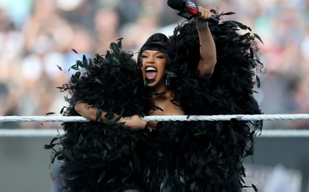Cardi B Brings the Drama as Host of WWE’s SummerSlam: ‘We’re Making History Tonight!’