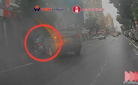 高雄72歲阿北「史詩級鬼切」外側左轉　猛撞女騎士害重摔送醫