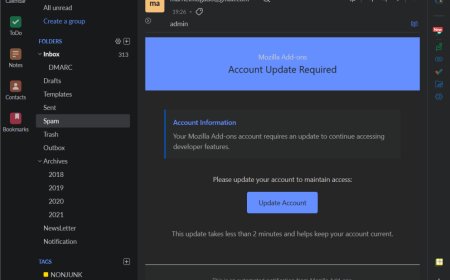 官方示警：假冒 Mozilla 邮件横行，火狐 Firefox 浏览器用户 / 开发者须警惕新钓鱼活动