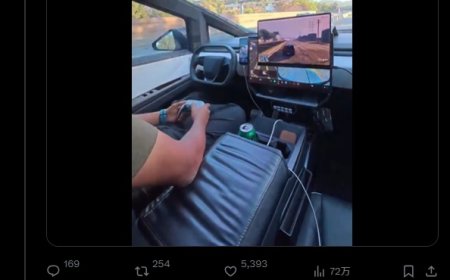 马斯克放话：3 - 6 个月后，特斯拉车主将能边开车边打游戏