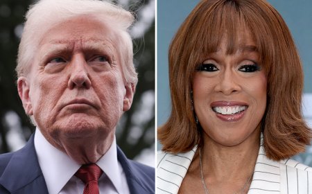 Trump Bashes Gayle King and Shares Report That Her CBS Future Is ‘Murky’: ‘Gayle’s Career Is Over… No Talent, No Ratings, No Strength!’