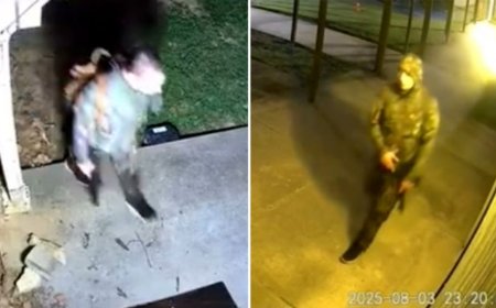 Quadruple murder suspect spotted wielding rifle as police issue lockdown alert