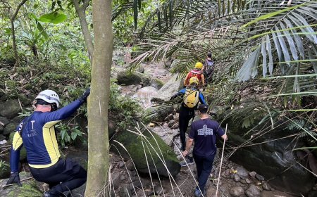 男獨攀大凍山失聯6天！今尋獲「遺體卡溪石堆中」　家屬心碎認屍