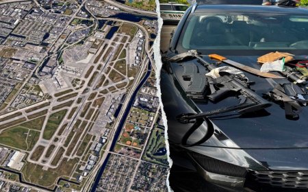 Man arrested with fully loaded AR-15 and knives outside Palm Beach airport frequented by Trump