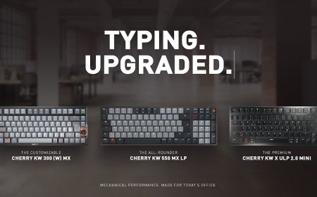 CHERRY 樱桃推出三款四型 KW 系列机械键盘，面向现代办公场景