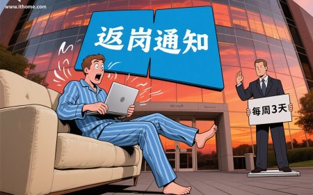 微软被曝拟推行更严格“重返办公室”政策：每周至少三天到岗