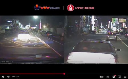 斗六駕駛無視鳴笛擋救護車1分半　還跟闖紅燈！下場慘了