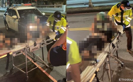 基隆男疑施毒暴斃　倒臥31號橋「針筒留樓梯間」不治