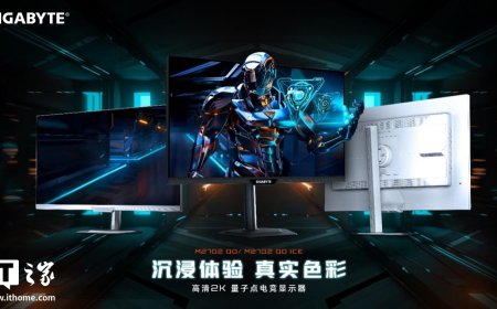 2K 210Hz 超频 + 量子点技术，技嘉预热“M27Q2 QD”27 英寸显示器国行即将上市