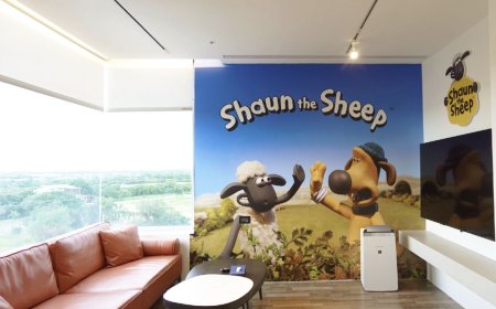 笑笑羊進駐台南安平成療癒新地標　有戶外裝置藝術、住主題房