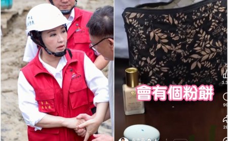 勘災全妝上陣超耐風雨！　盧秀燕公開愛用粉底竟和IU同款