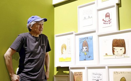 奈良美智穿台灣設計牛仔褲帥翻！親發文致謝「離帥大叔更近一步」