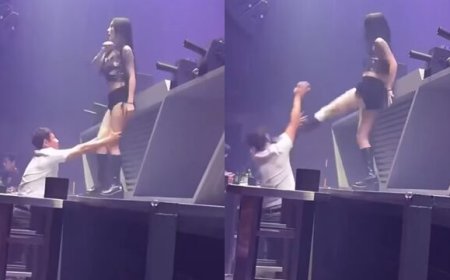 變態男夜店摸大腿猥褻！超兇女舞者「美腿踹飛臉」　要他滾回去