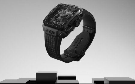 HUBLOT黑鑽錶低調奢華　方形建築結構絕配型男