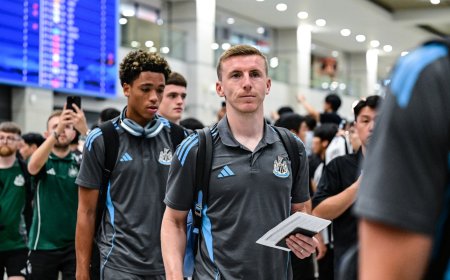 Matt Targett addresses hilarious rumour he was left behind at Newcastle’s pre-season tour in seven-word Instagram post