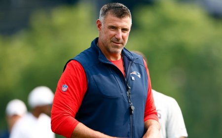Mike Vrabel left bleeding from face after fight broke out in brutal Patriots-Commanders practice