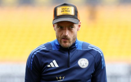 Fans convinced Jamie Vardy’s next club has been leaked by wife Rebekah