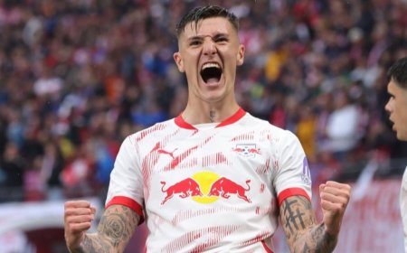Benjamin Sesko to finally seal £74m Premier League transfer as RB Leipzig agree fee after Man United and Newcastle pursuit