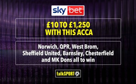 Turn £10 into over £1,250 with this Saturday’s 125/1 accumulator on Sky Bet