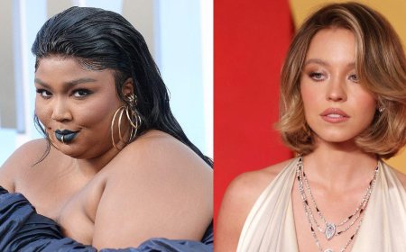 Lizzo Sizzles In Blonde Hair And Denim Shorts To Troll Sydney Sweeney And Flaunt Her Extreme Weight Loss