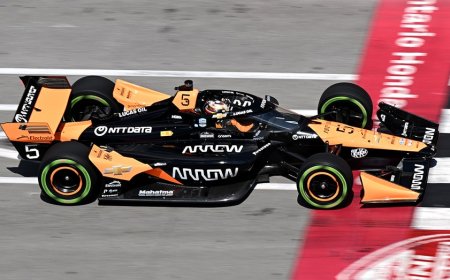 Mexican IndyCar driver 'caught off guard' by ICE's 'Speedway Slammer' post on social media