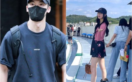 許光漢「退伍首造型」帽子撞款韓星秀智！男友風低調潮牌穿搭好圈粉