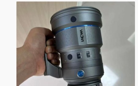 国产“空气切割机”：老蛙 200mm F2.0 全画幅自动对焦镜头实物图曝光，像场有望覆盖中画幅