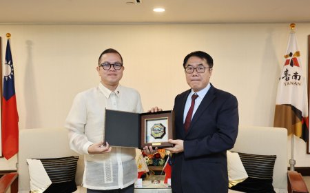 菲律賓阿克蘭省長拜會台南市長　黃偉哲盼拓展台菲國際友誼版圖