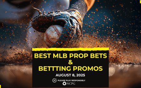 MLB prop bets today [August 8, 2025]