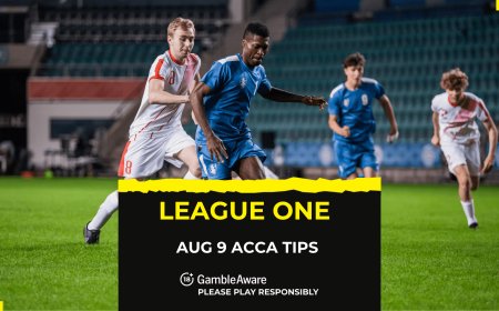 Football accumulator tips for this League One weekend [9 August 2025]