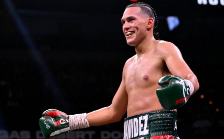 David Benavidez replaces former world champion as new pound-for-pound rankings released