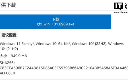 英特尔发布 6989 驱动更新：修复《战地风云 6》游戏卡死、《四海兄弟：故乡》头发渲染异常等