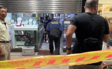 快訊／台東銀樓搶案！男買父親節禮物「突噴辣椒水」奪60萬項鍊