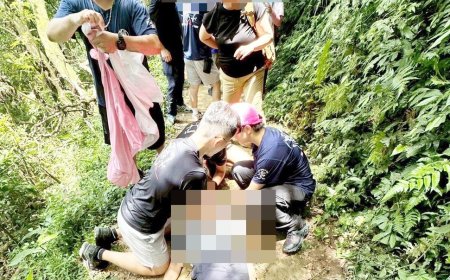 悲傷父親節！男攀登石門山突倒地　7休假勇消CPR...仍救不回