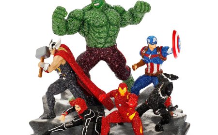 漫威英雄擺件要價140萬　鑲逾7萬顆施華洛世奇水晶閃爆