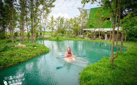 台中隱世湖畔動物園！透明獨木舟悠遊浪漫翡翠湖　可愛萌寵超友善
