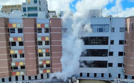 台東馬偕突狂冒白煙！真相曝光　汰換設備釋放無毒液態氦