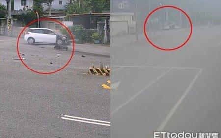 奪命瞬間曝！無良女吞安眠藥撞死花蓮婦　夫妻看診天人永隔