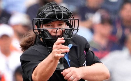 Jen Pawol Makes History As MLB's First Female Ump: 'The Dream Actually Came True Today'