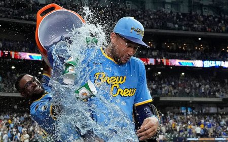 Brewers win 7th straight in epic fashion as Blake Perkins makes spectacular throw against Mets