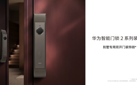 1099 元“别墅专用”华为智能门锁 2 系列装饰锁发售：满足双开门对称设计，不具备实际功能