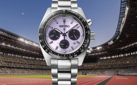 Seiko「江戶紫」限量錶吸睛　古東京熱門色、致敬世界田徑錦標賽