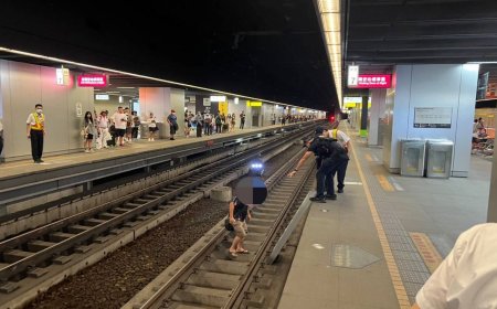 驚險瞬間！高雄車站酒醉男跌落軌道獲救　送交通部裁罰