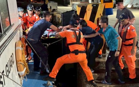 莒光鄉男子凌晨酒醉摔斷牙！嘔吐意識不清　海巡緊急派艇送醫