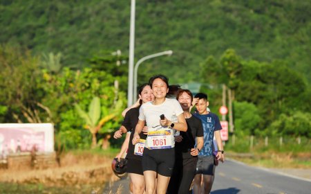 花蓮慈院啟業39週年！400人晨曦活力滿滿　健康路跑祝生日快樂